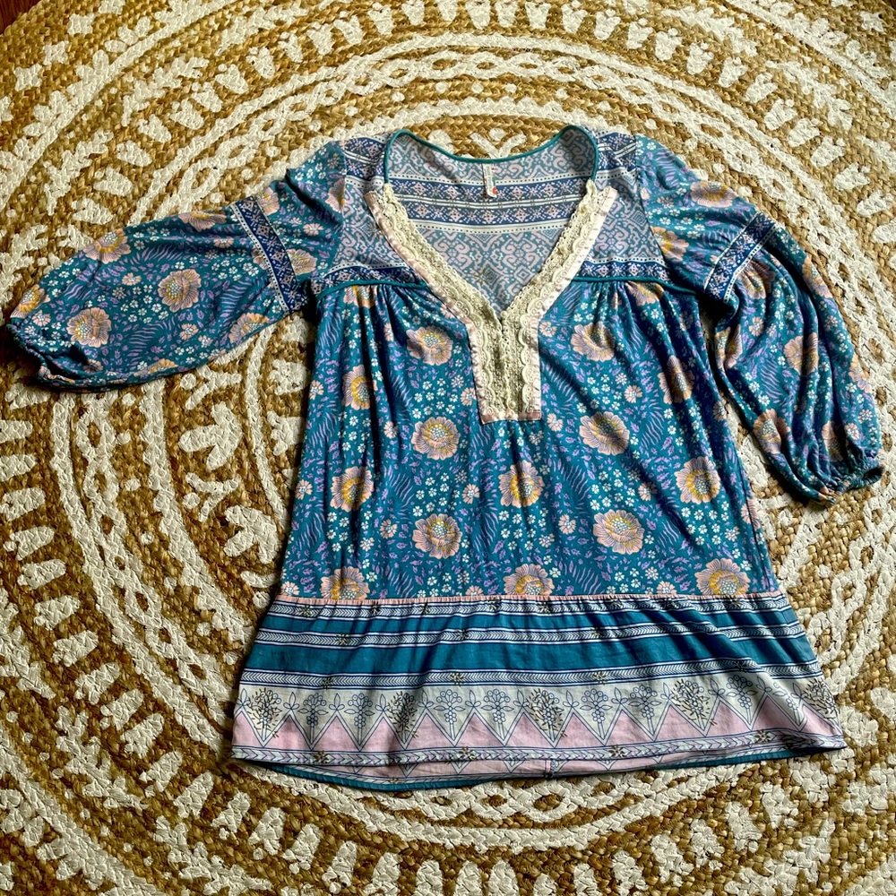 Free blue Bonny tunic